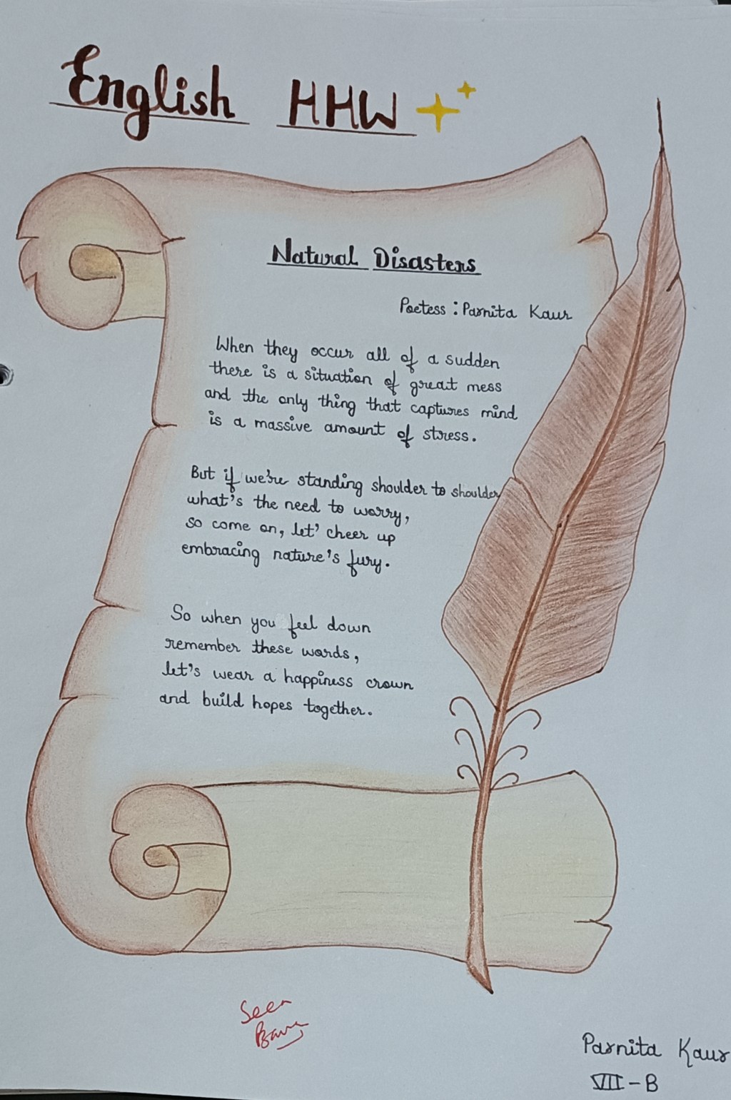 Natural Disasters (Poem)