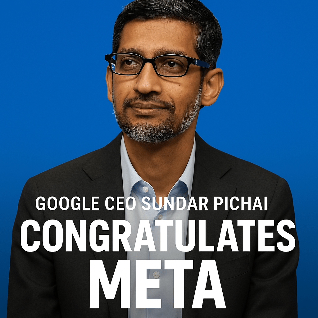 Google CEO Applauds Meta’s AI&nbsp;Advancement