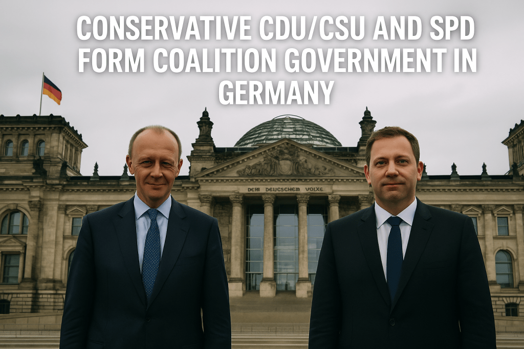 🇩🇪 Germany’s Political Realignment: CDU/CSU and SPD Forge Coalition&nbsp;Government