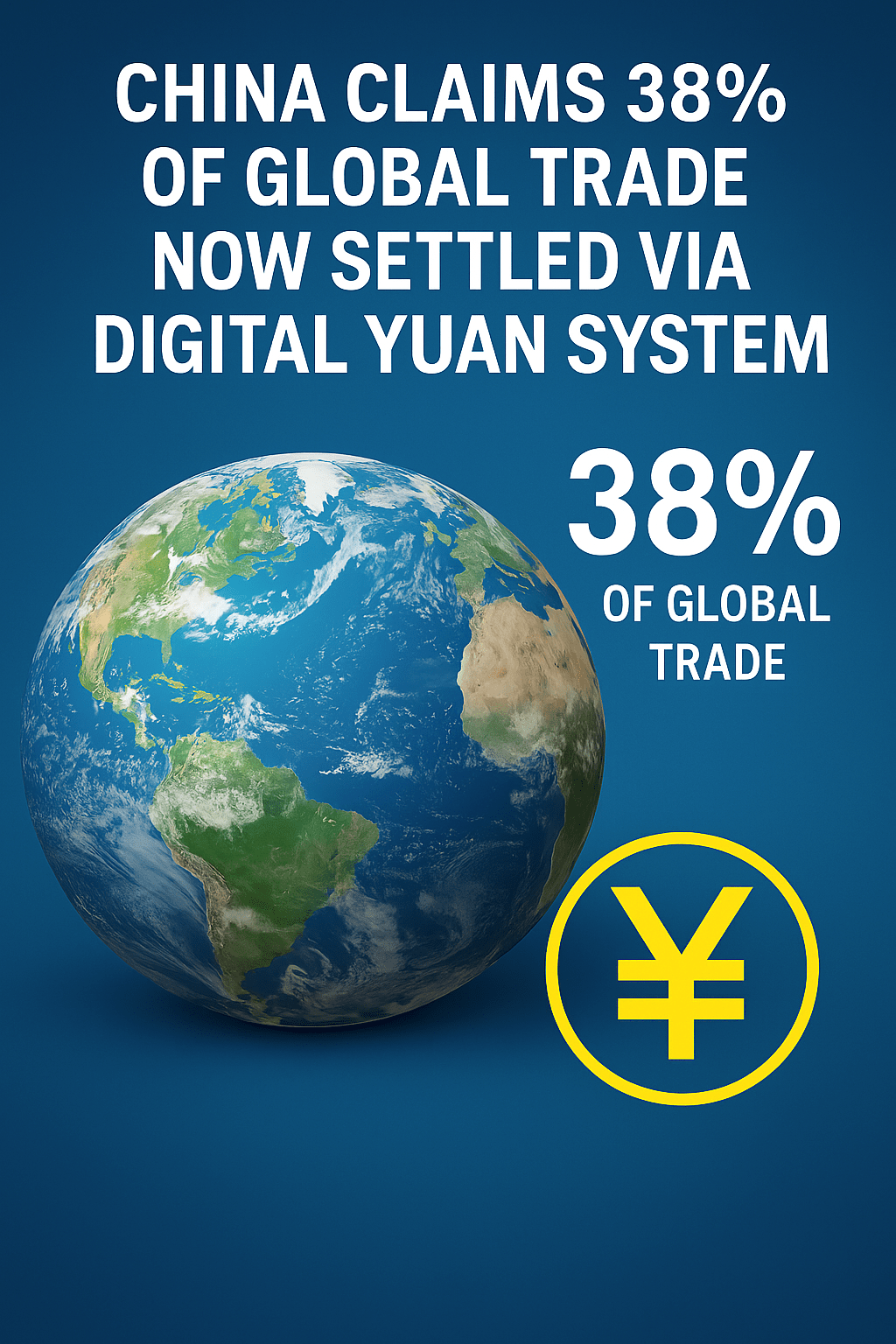 China Pushes De-Dollarization: 38% of Global Trade Using Digital RMB, Says&nbsp;PBOC