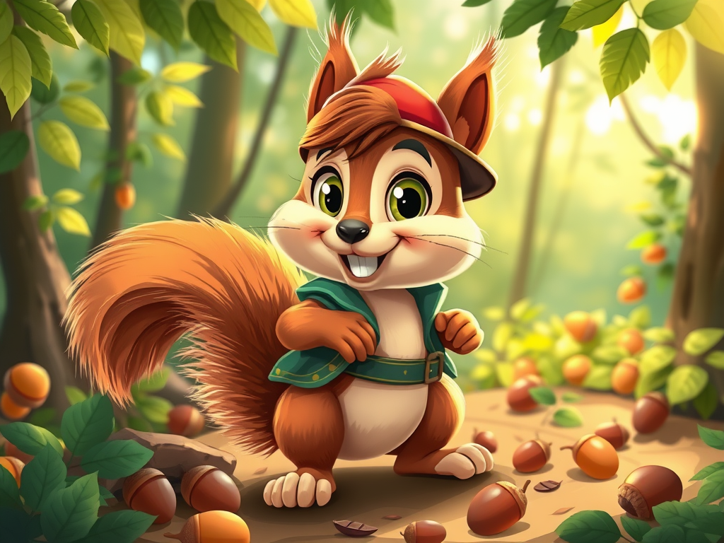 Sammy the Squirrel and the Great Acorn&nbsp;Adventure