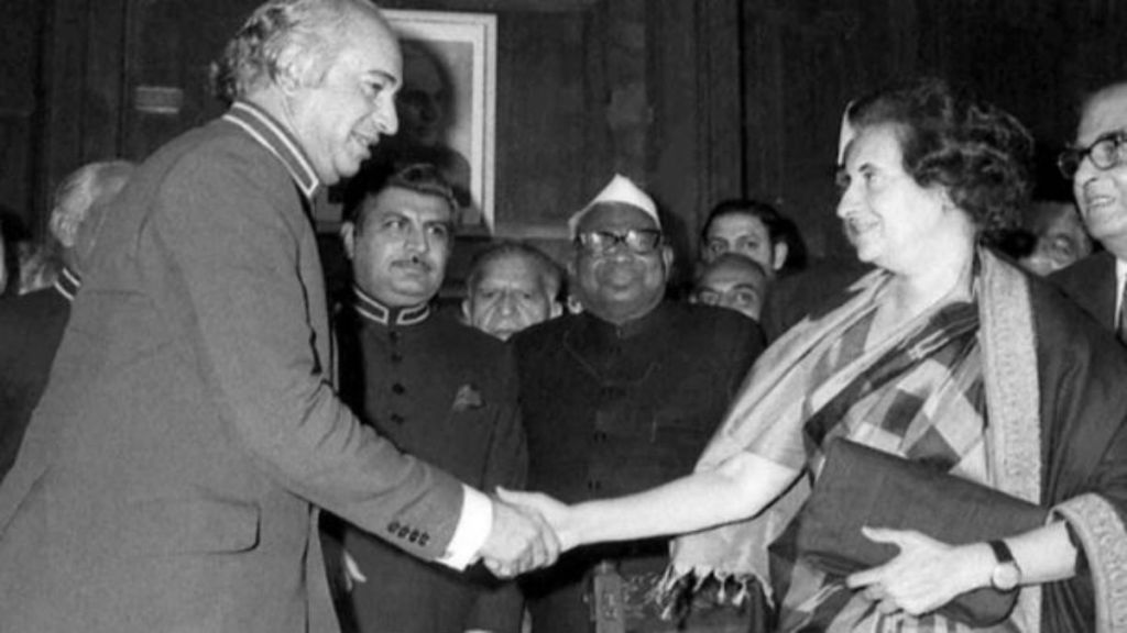 भारत और पाकिस्तान के बीच शिमला समझौता (Shimla Agreement)&nbsp;1972