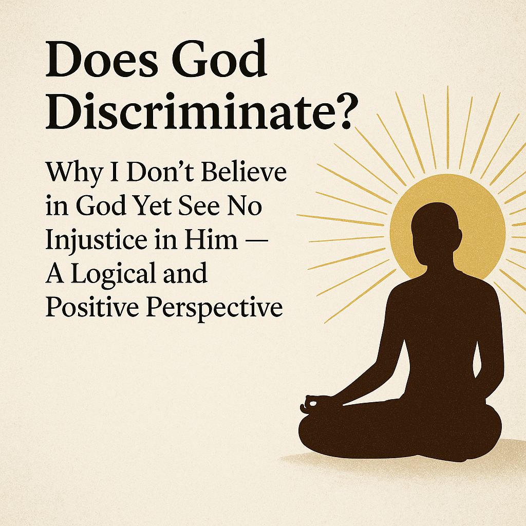 Do you think that God discriminates?  “I don’t believe in God…” Let us clear your&nbsp;doubts.