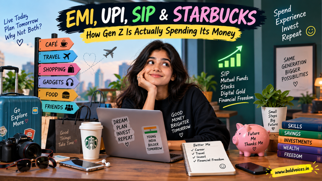 EMI, UPI, SIP & Starbucks: How Gen Z Is Actually Spending Its&nbsp;Money