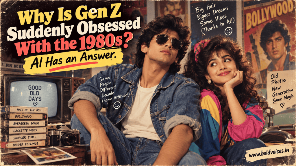 Why Is Gen Z Suddenly Obsessed With the 1980s? AI Has an&nbsp;Answer.