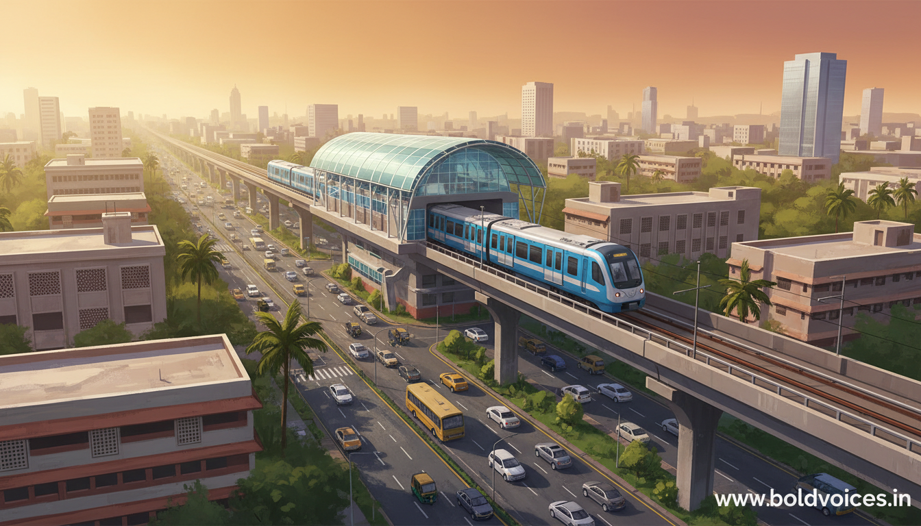Chennai Metro Phase 2: 15 किमी Poonamallee–Vadapalani कॉरिडोर का उद्घाटन